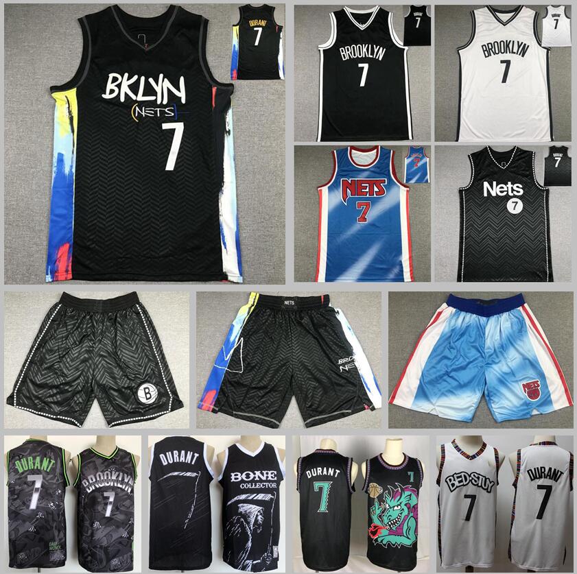 

Men S-2XL Basketball jerseys Kevin Durant 7 jersey and short