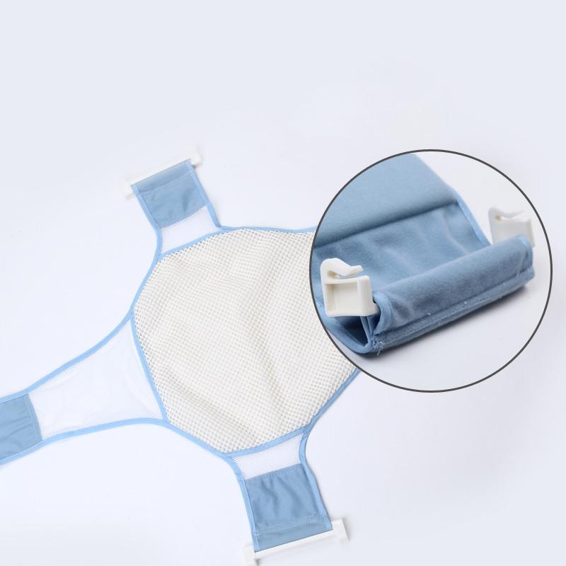

Bathing Tubs & Seats Baby Mesh Bathtub Seat Net Support Sling Infant Bath Tub Hammock Adjustable Breathable Shower FO Sale