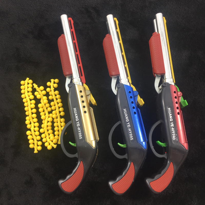

Toy Guns Soft BB Pistol Paintball Gun Revolver Manual Firing Sniper Plastic Weapon Model Kids Toys For Gift