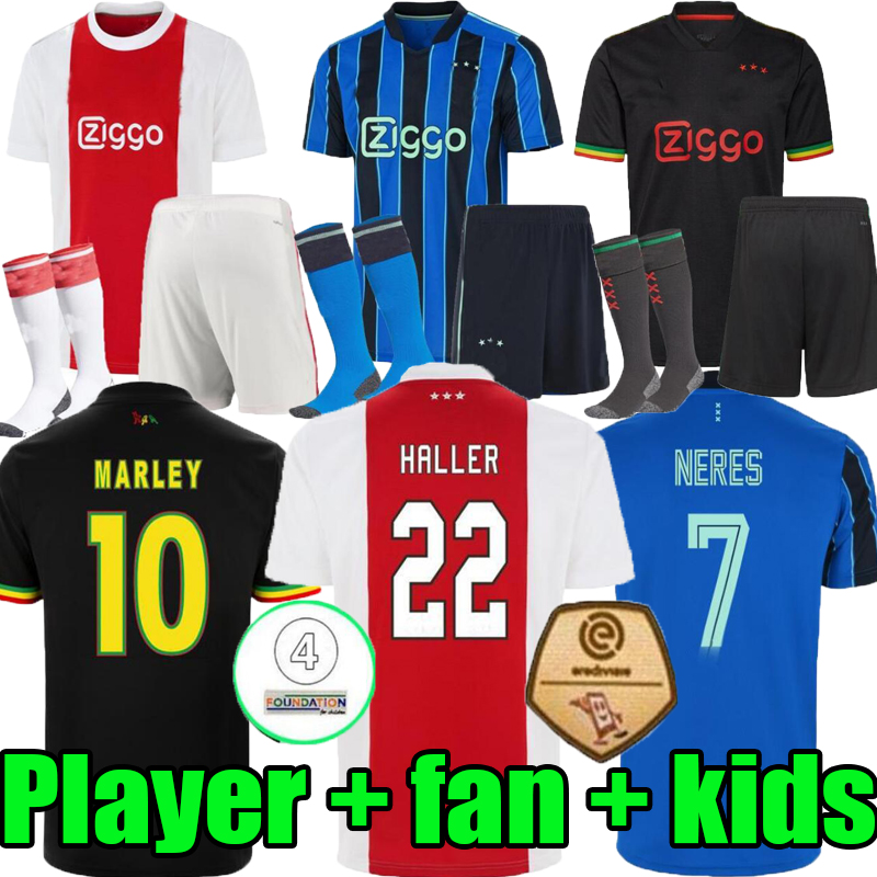 

FANS Player version jerseys 2021 2022 ajaxES ANTONY BLIND TADIC NERES CRUYFF 21 22 men +  kit soccer football shirt uniforms third KLAASSEN GRAVENBERC ALVAREZ, 2021;home