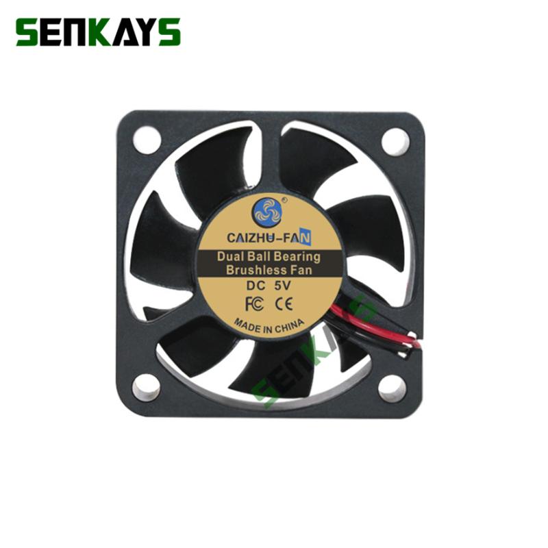 

Fans & Coolings 5015 DC 5V 12V 24V Dual Ball Bearing Cooling Fan 50MM 50x50x15mm Computer CPU Cooler Power Supply For 3D Printer XH2.54 2Pin