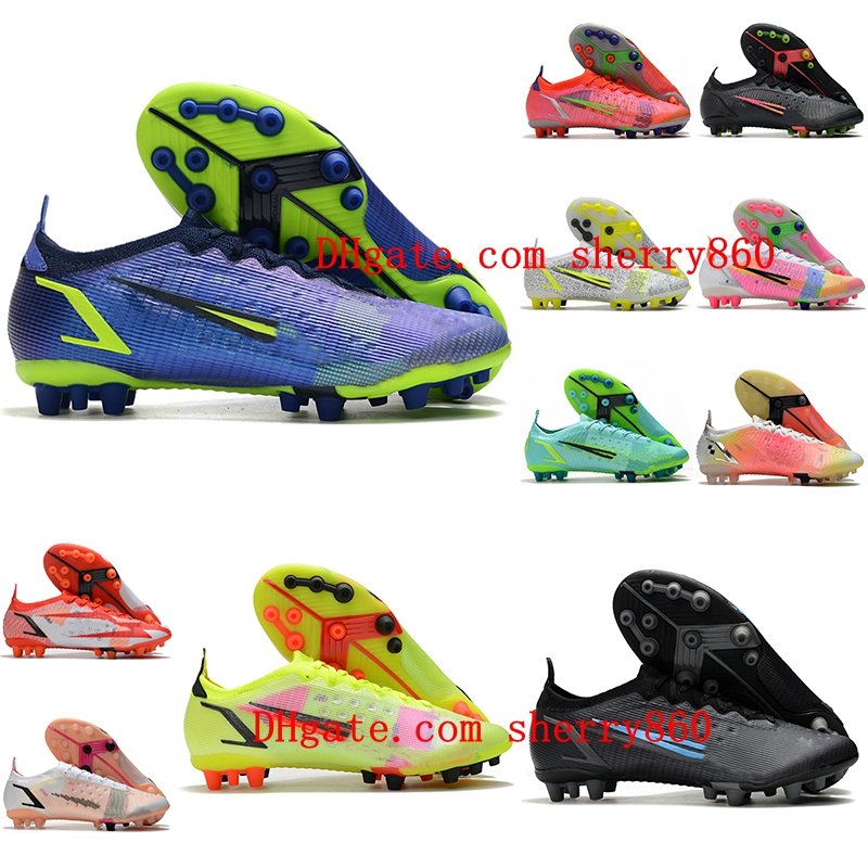 

Mercurial Vapores 14 Elite PRO AG Soccer Shoes Ronaldo CR7 Cleats Mens Outdoor Neymar ACC Football Boots