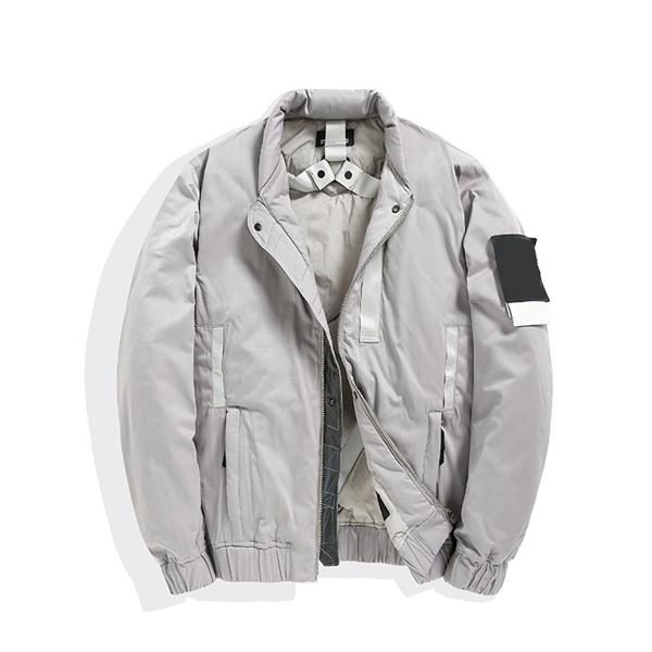 

topstoney 2020konng gonng autumn and winter casual thickened cotton fashion brand jacket puffy jacket jacket heater, Black