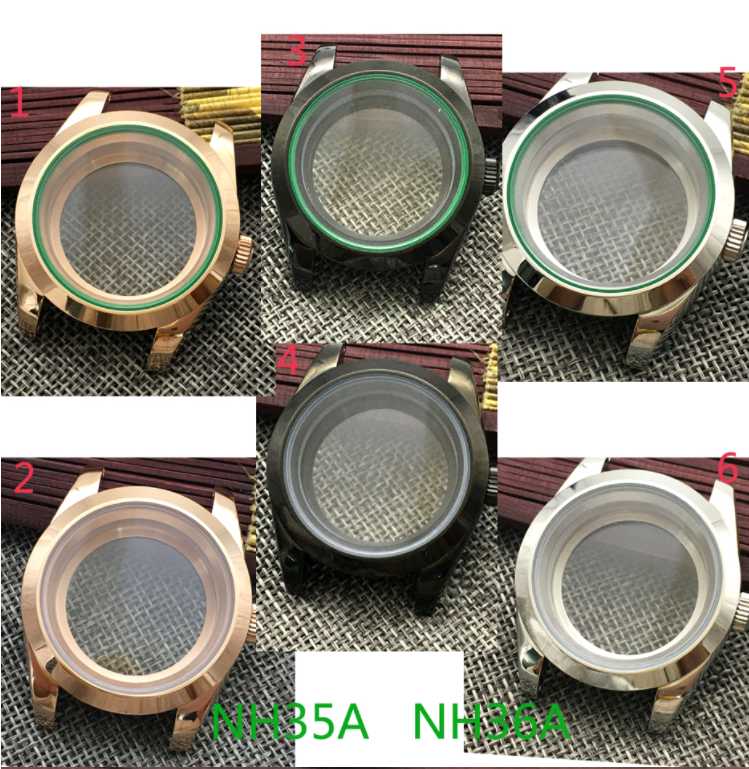 

Repair Tools & Kits 1pc 39mm Stainless Steel Watch Case For NH35/36 Movement