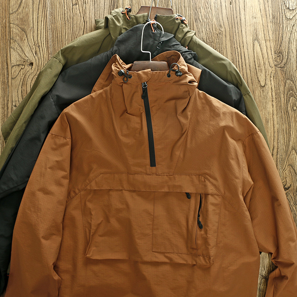 

Designer Mens Jacket Spring Autumn Coat Windrunner Fashion Hooded Jackets Stylist Sports Windbreaker Casual Zipper Coats Man Outerwear, Black