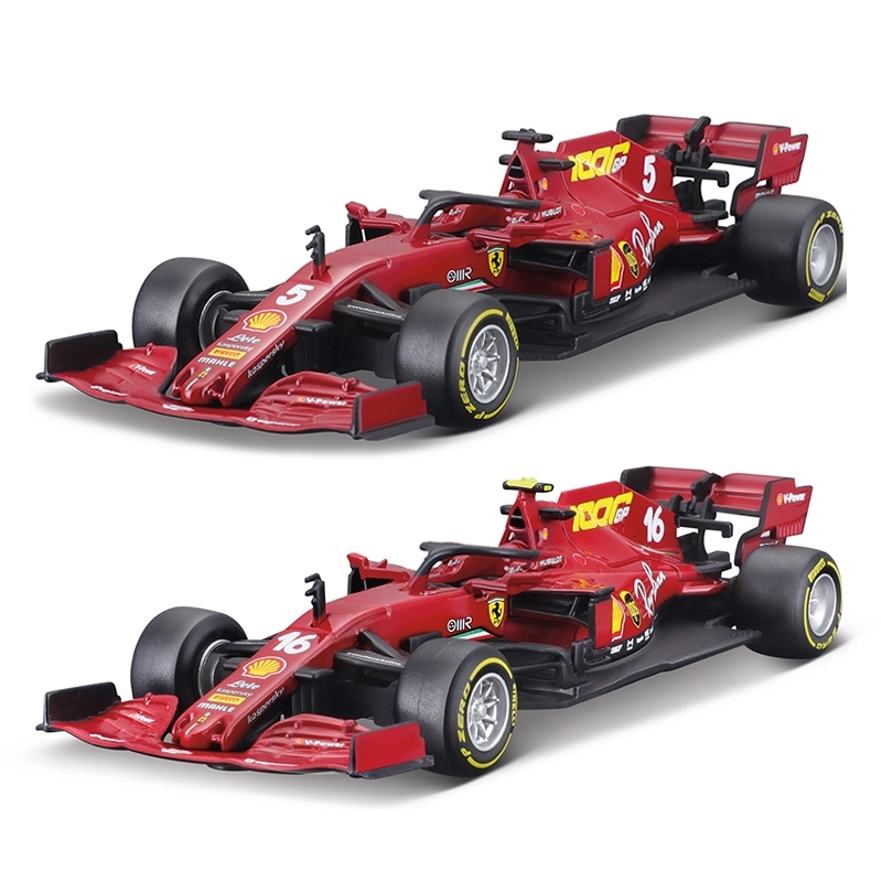 

Bburago 1:43 2020 SF1000 SF90 SF71H SF70H SF16H #5 #7 #16 F1 Racing Formula Car Static Simulation Diecast Alloy Model
