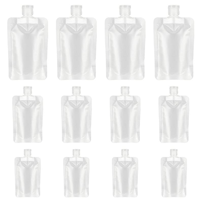

Storage Bottles & Jars Travel Size Refillable Empty Squeeze Bag, Lotion Shampoo And Shower Gel Sub-Packing Bag (30Ml/50Ml/100Ml)