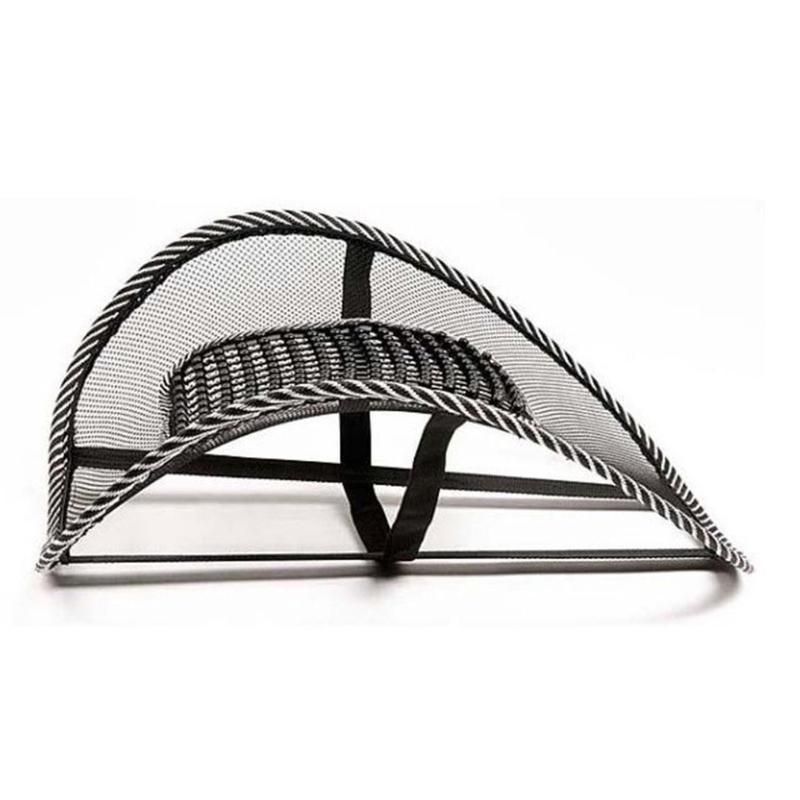

Seat Cushions Mesh Car Massage Lumbar Cushion Summer Ice Silk Size Leather Nails Office Pillow