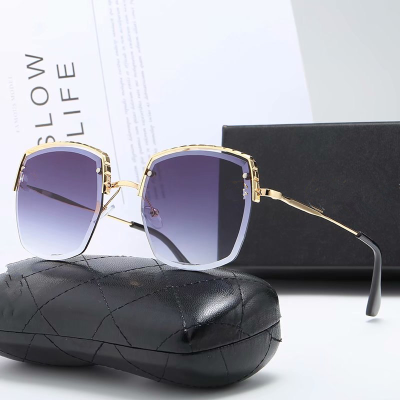 

Luxury New Brand Polarized Designer Sunglasses Mens Women Pilot Sunglass UV400 Eyewear eyeglasses Metal Frame Polaroid Lens Sun Glasses