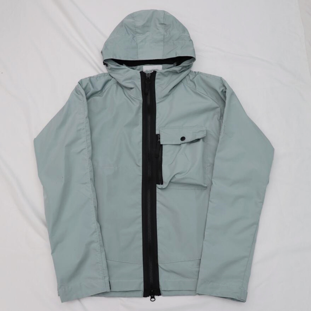 

Spring And Autumn Men's Jacket Designer Coat Outwear Windbreaker Hoodie Zipper Fashion Hooded Jackets Coats Sun-Protective Clothing, Black