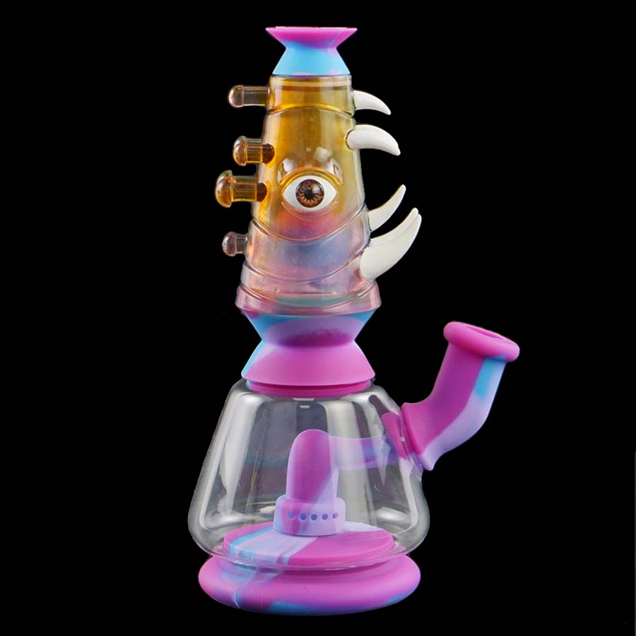 

Smoking hookahs Glass Water Pipes bong unique Tobacco kits dab rig silicone bongs