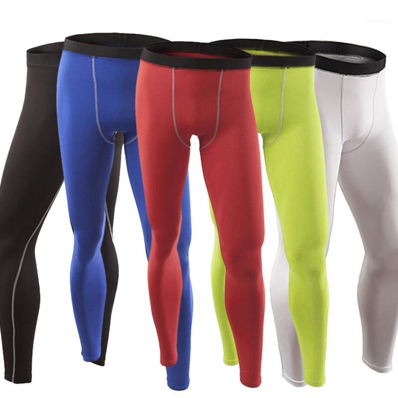 

Men' Pants Men Fitness Sports Gym Running Tights Jogging Leggings Clothing Pencil, White