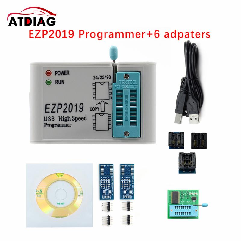 

Code Readers & Scan Tools Ezp 2021 EZP2021 High-Speed USB SPI Programmer+7dapters Support 24 25 93 EEPROM Flash Bios Chip