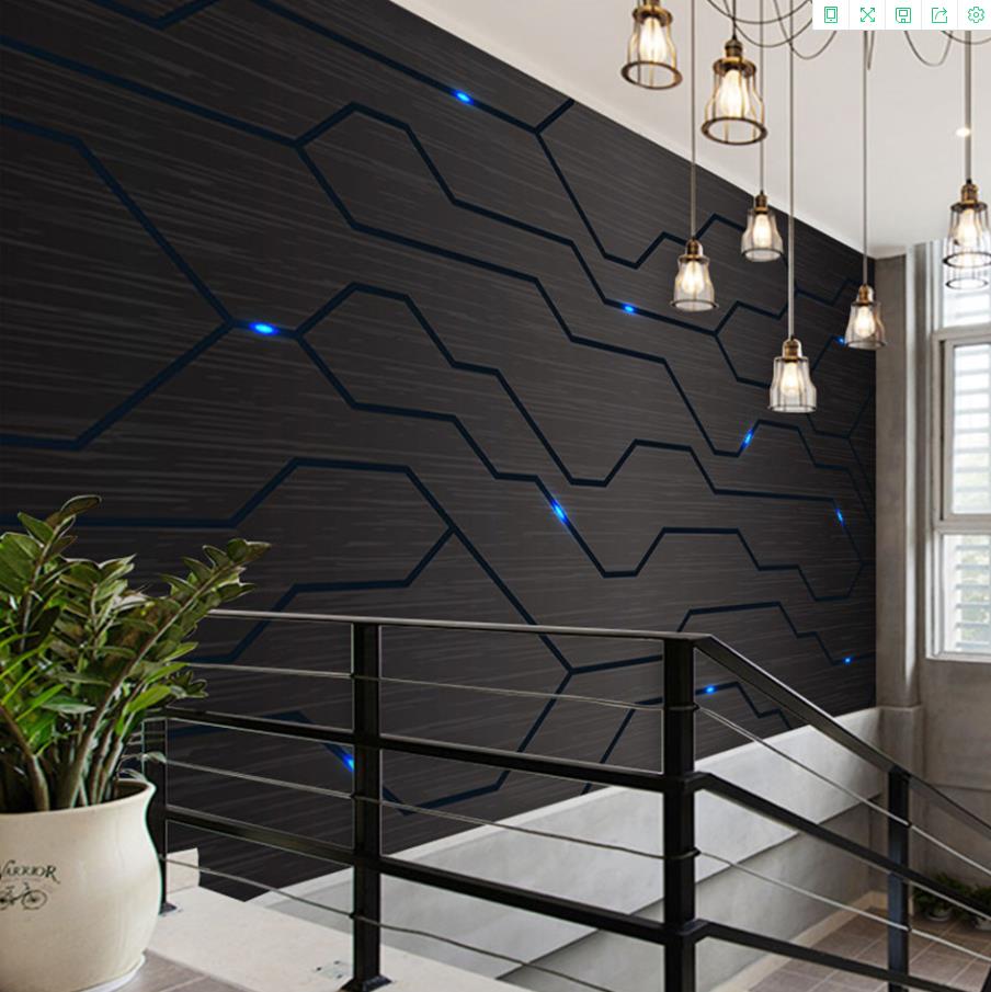 

Custom Any Size Mural Wallpaper 3D Brief figure Wall Painting Living Room Decor Self-Adhesive Stickers, As show