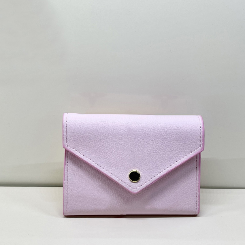 

5A+ LuLu women Wallets Card Holder Luxurys Designers Wallet Purse Coin Credit lady brand designer original flower clutch with box fashion mini handbag, White