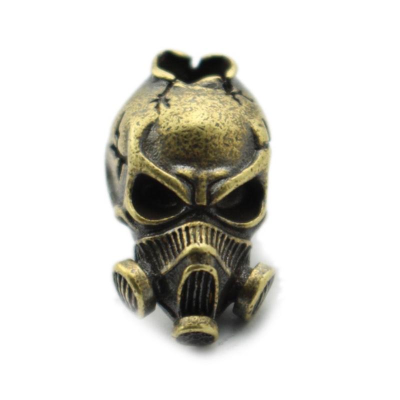 

Radiation Protection Warrior Brass Handcrafted Lanyards Pendant Paracord Lanyard Beads Charms Metal Spacer Bead Outdoor Gadgets