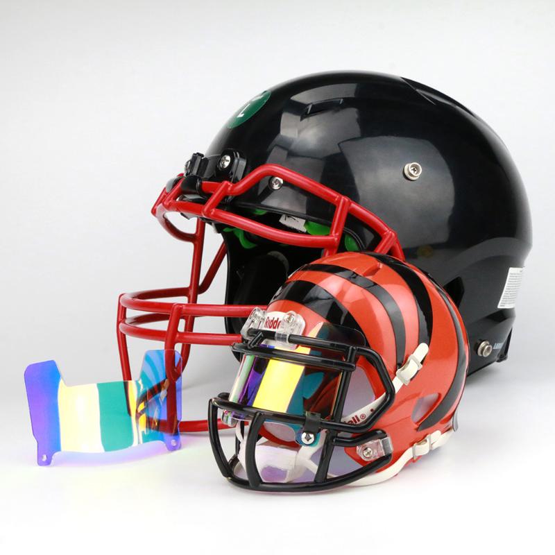 

Cycling Helmets Custom Made Mini Football Helmet Visor With Clips For Collectors