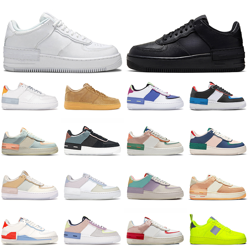 

shadow mens air force 1 running shoes utility triple black white off sisterhood pale ivory pixel Athletic men women airforces trainers sports sneakers, 10
