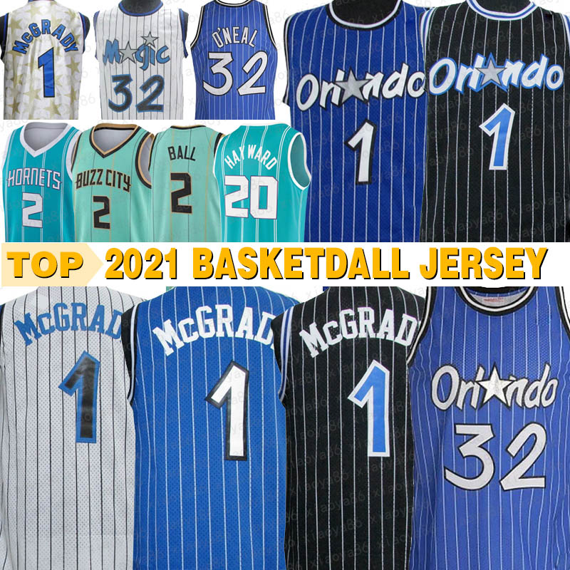 

2021 Mens Basketball Jerseys ONealing Hardawaying McGradying1 ONEAL32, Black;red