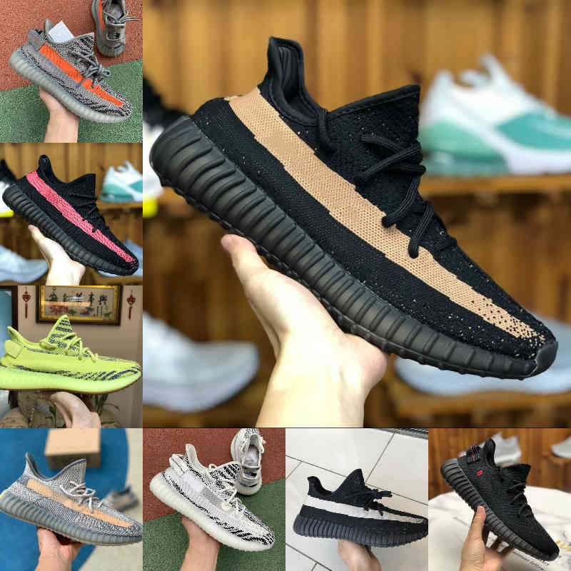 

2021 New Kanyes Wests V2 Reflective Fade Carbon Natural Israfil Cinder Earth Zyon Oreo Desert Sage Marsh Mens Running Shoes Women Trainers Sneakers Z6, 4349/yeshaya/reflective