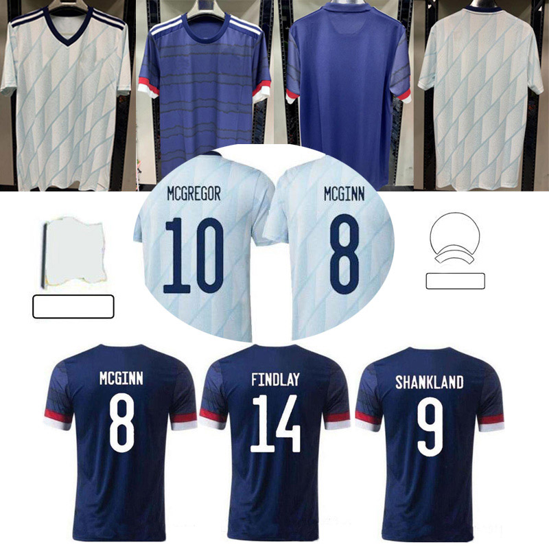 

2021 Scotland Soccer Jerseys camisetas de fÃºtbol home McGregor McGinn Armstrong national team away football shirts thailand, Black;yellow