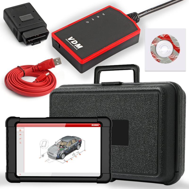 

Code Readers & Scan Tools UCANDAS VDM Full System Professional OBDII Auto Scanner ECU ABS SAS Airbag OBD2 Diagnostic Tool Multi-Language ODB