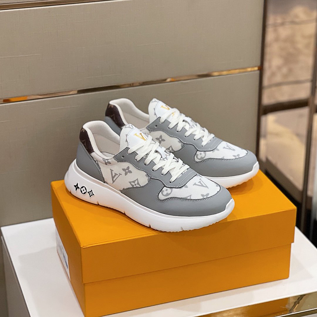 

Top Quality New Arrivals Mens Fashion Trend Luxury Platform Shoes Flat Casual Walking Leisure Sneakers Mens Trainers Shoes Real Leather, As picture 3