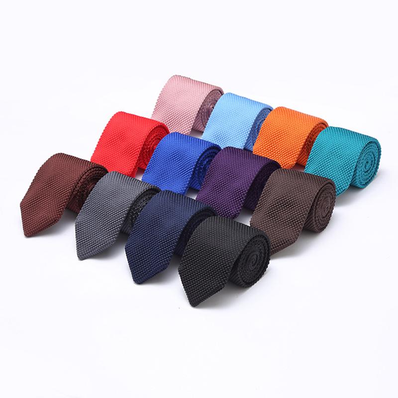 

Bow Ties Classic Solid Kintted Wool Neck For Men Wintter Warm Thick Colours Men's Tie Red Navy Black Party Wedding Office