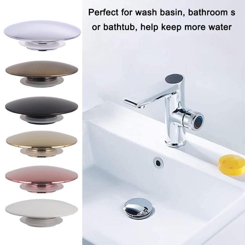 

Other Bath & Toilet Supplies Wash Basin Plug Bouncing The Drain Cover Replacement Brass Sink Waste Up Cap Click Clack Push Button