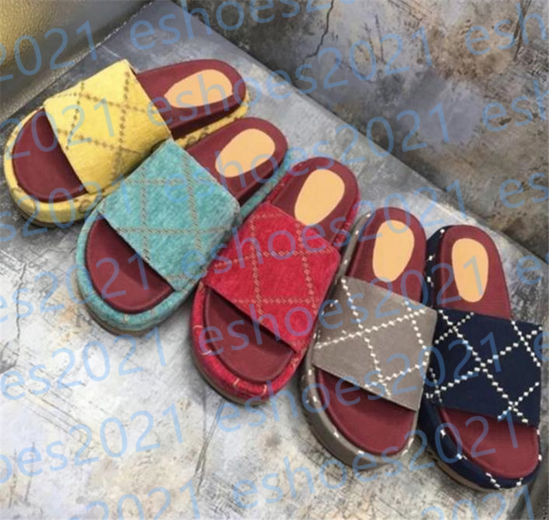 

2021 Designer Men Women Sandals with Correct Flower Slipper Box Dust Bag Shoes snake print Slide Summer Wide Flat shoesalon dunk wygc 542-15, Black