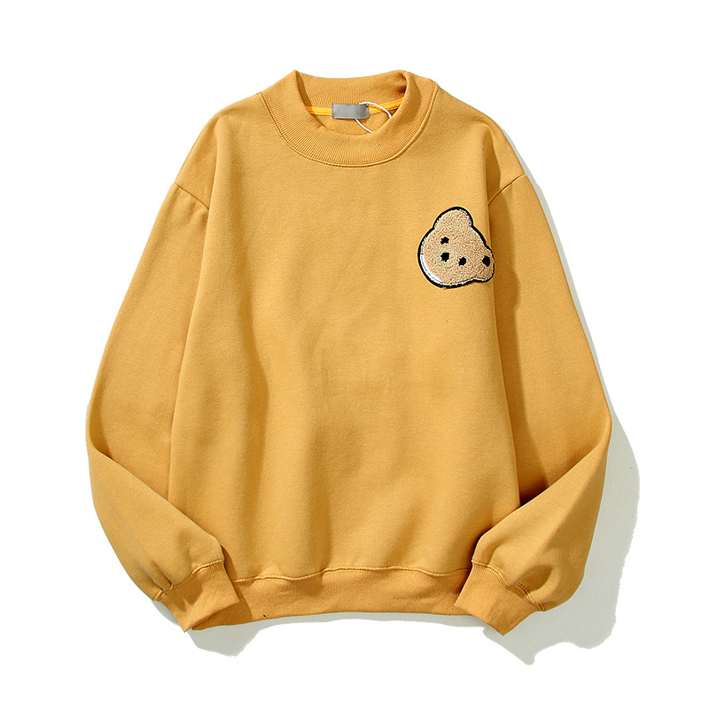 

The new Sweatshirts shirt European fashion trend autumn and winter round neck long-sleeved sweater simple casual sports style M-2XL size, Black