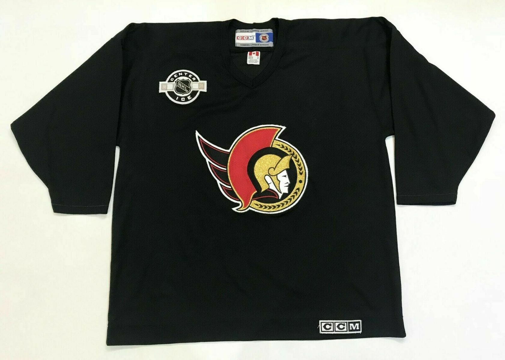 

Customize Vintage CCM Ottawa Senators Hockey Jersey Black Canada Sewn Men Women Youth Any Name Any Number Full Stitched, Custom any name any number