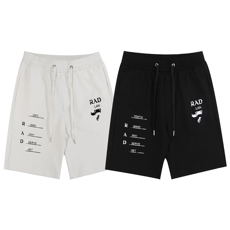 

Mens Shorts Summer Designers Casual Sports 2022 Fashion Quick Drying Men Beach Pants Black and White @10