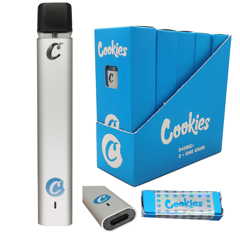 

Cookies High Fylers Disposable Vape Pen Device Pods Packaging Rechargeable 240mah Battery 1ML E Cigarettes Vapes Pod Thick Oil Vaporizer Pen
