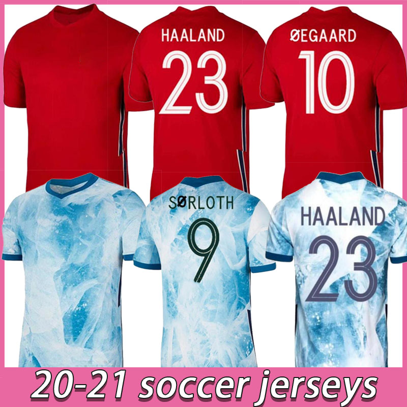 

20 21 adult Soccer JerseyS 2021 noruega Haaland Ãdegaard Berge King camisetas de fÃºtbol national team Football Uniforms thailand, Black;yellow