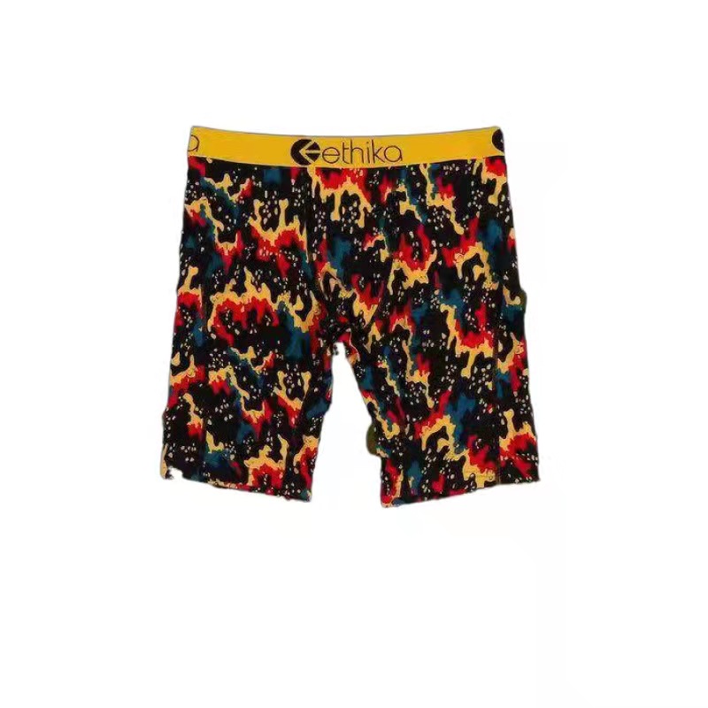 swimwears Ethika briefs men's unisex boxer shorts Breif pattern sports hip-hop rock consumer underwear skateboard street fashion stretch S-XL (