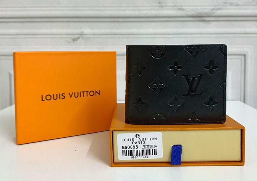 

2021 top quality designer wallet cardholder men's embossed wallet with box Wallet Size 11 / 9 Lv LOUIS 5 VITTON&#13, Red;black