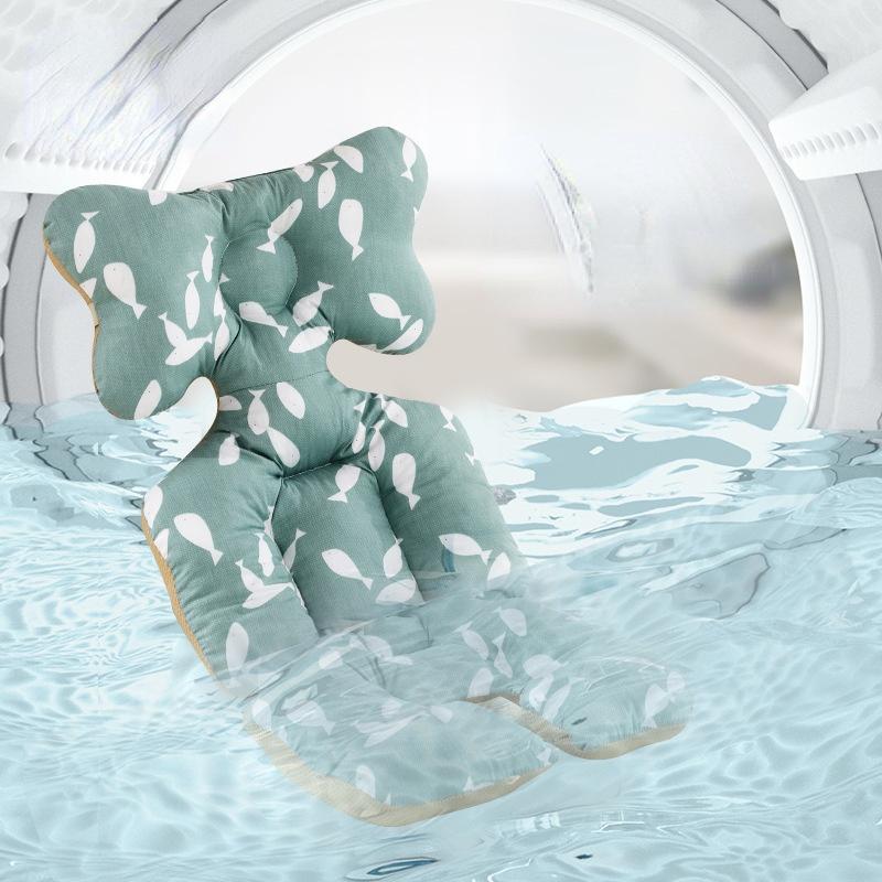 

Stroller Parts & Accessories Thicken Baby Cotton Pad Dining Chair Walker Breathable Portable Pure Cushion Infant