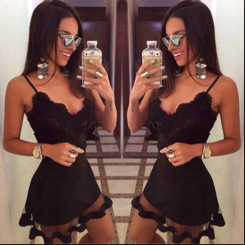 

women dresses fashion summer casual sleeveless evening party beach short mini dress good quality, Black;gray