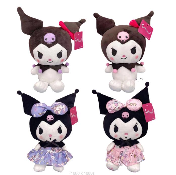 

25 cm 4 style cartoon anime children plush toy doll cute little devil dolls Girls Toys Stuffed Movies TV
