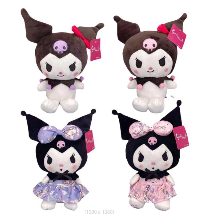 

25 cm 4 style cartoon anime children plush toy doll cute little devil dolls Girls Toys Stuffed Movies TV, Mix 4 styles