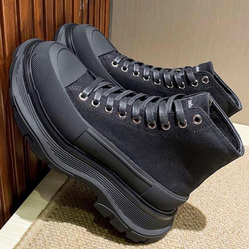 

Espadrilles And Shoes Women Sneakers Designers Style Fashion Quality Canvas Casual Super Comfortable Thick 35-45 Top High Sole Qjmed