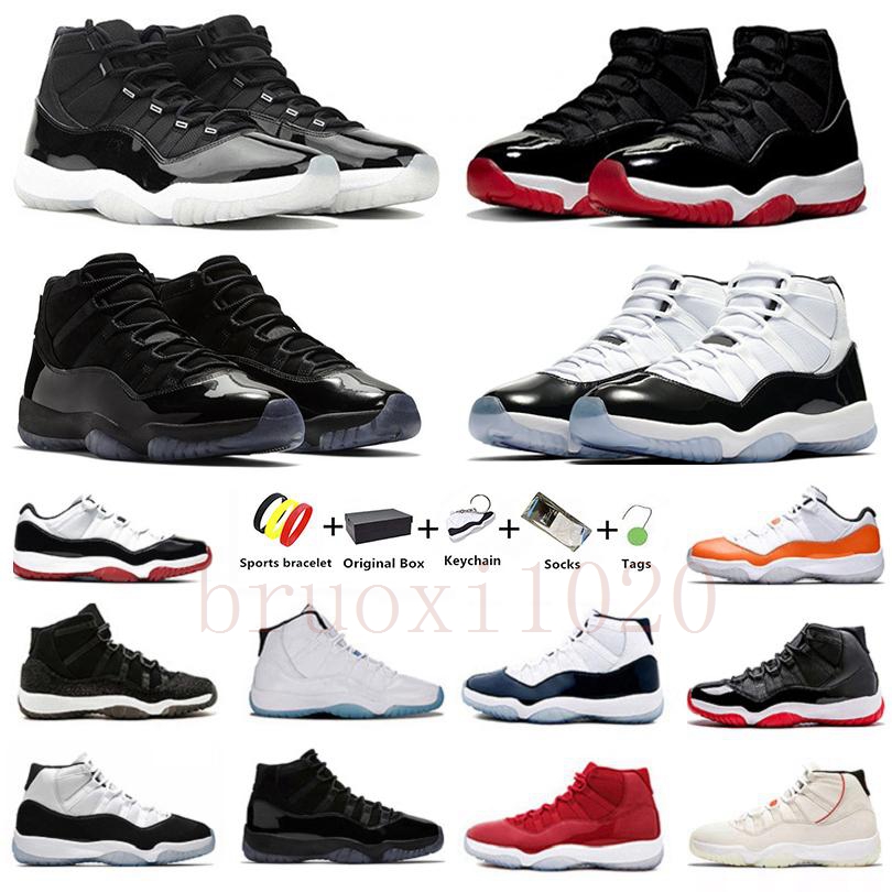 

Jumpman 11 11s mens basketball Shoes 25th Anniversary low legend University blue white bred concord pantone cap and gown men women sneakers trainers, 26