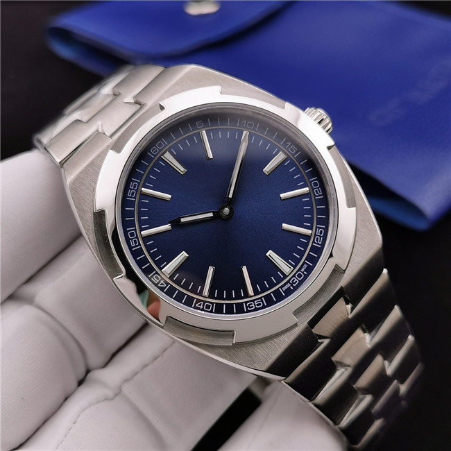 

TW men's watch size 41mm thickness 11mm use Cal.5100 movement sapphire mirror can manually remove the watchband 904L forged steel case, Slivery;brown