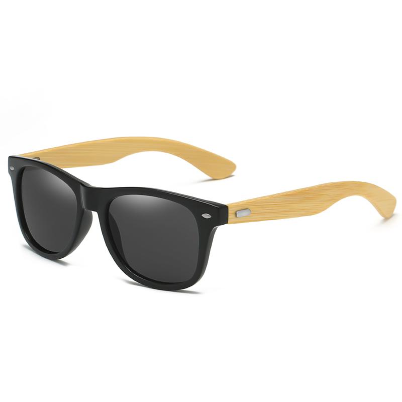 

Sunglasses Square Vintage Wooden Men Women Fashionable Driving Bamboo Wood Man Black Sun Glasses UV400 Eyewear