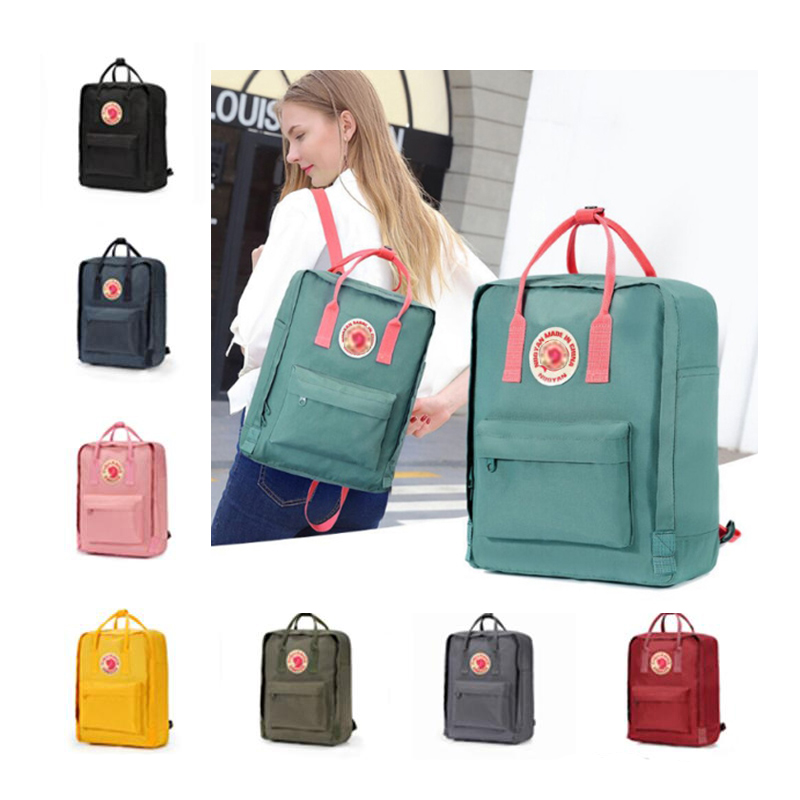 

Hot 2022 Swedish Fox FjallravAn - Kanken 7L 16L 20L Backpack Fashion Style Design Bag Junior High School Canvas Waterproof Adult And Kids