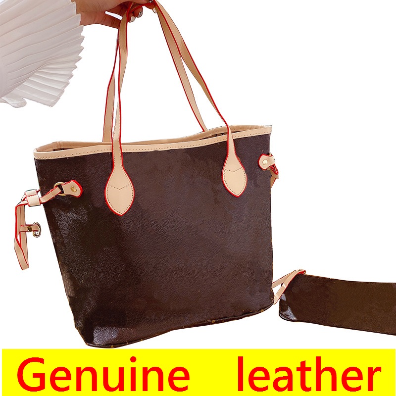 

2021 SS Shopping handbags Luxurys Designer Bags Womens Shoulder Bag Valentines Gift top quality Tote Fashion Coin Pouch Practical Casual Lady Popular Purse wallet s, Brown flower with wallet