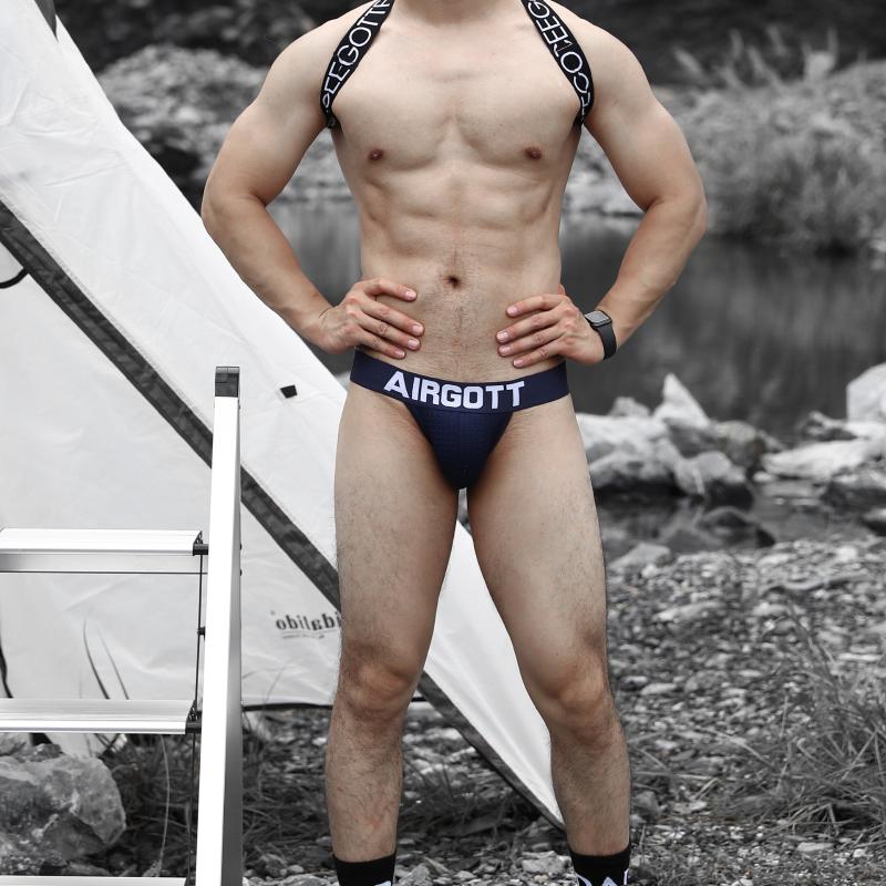 

Underpants Triangle Low Waist Mesh Sexy And Breathable Comfort Trend Personality Hip Underwear Men's Sissy Man Panty Gay, Black