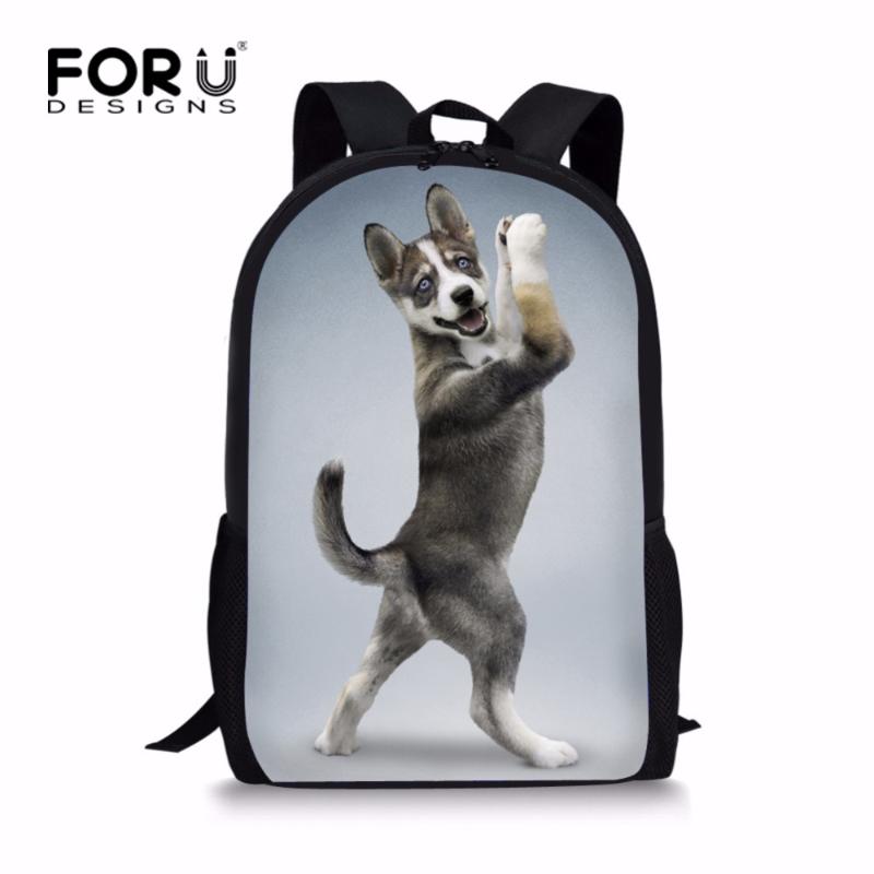 

Cute Printing Animal Dog Cat Children Backpacks Personalized Teenager Girls Bagpack For School Unique Kids Daypack Bags