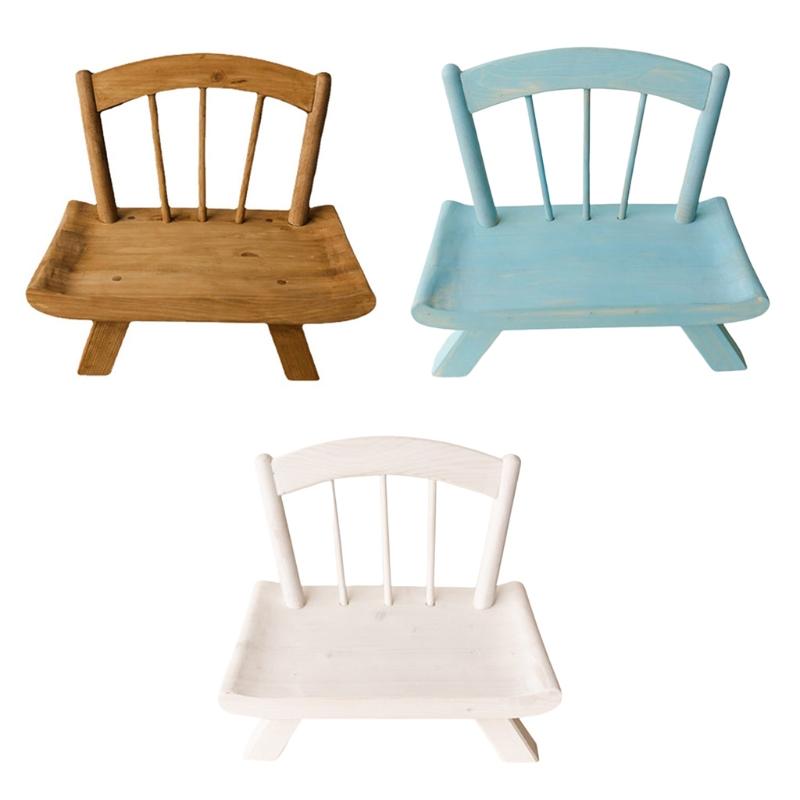 

Mats Born Pography Props Wooden Chair Multifunctional Furniture For Infant Po Shooting Fotografia Posing Accessories